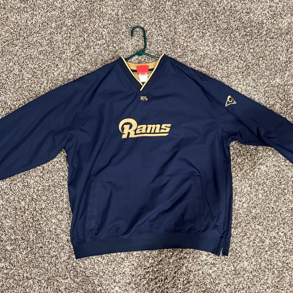 Vintage St. Louis Rams Windbreaker Pullover